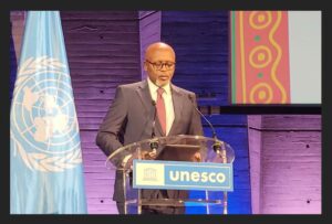 François NKULIKIYIMFURA, Ambassadeur du Rwanda en France et délégué permanent auprès de l’UNESCO.