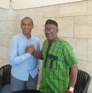 John Ayité Dossavi et Claudy Siar échangent au Bénin autour de l’Afrique et de ses diasporas.